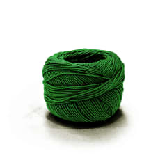 Perlé Ovillo 100% Algodón A-1277 VERDE MUSGO (10 UND)