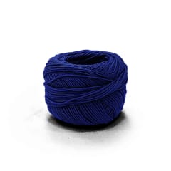 Perlé Ovillo 100% Algodón A-1325 AZUL MARINO (10 UND)