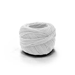 Perlé Ovillo 100% Algodón BLANCO (10 UND)