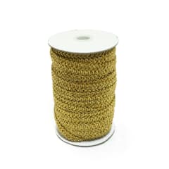 Pasamanería Corbata Grande ORO 15MM (30 Mts)