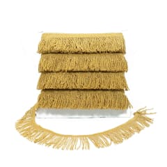 FLECOS METALIZADO ORO 7CM / 10 MTS.