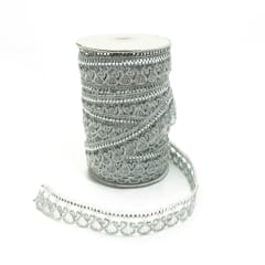 Pasamanería Musical PLATA 30MM  30 YARDAS