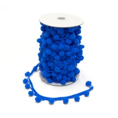 Pom Pom AZUL REY Tira (15 Metros)