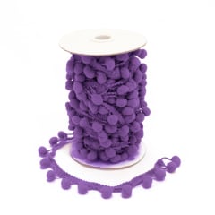 Pom Pom VIOLETA Tira (15 Metros)