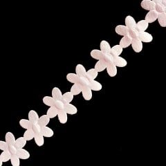 Flor Pétalos Rosado 20mm,10yds