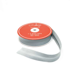 Sesgo PLOMO PLATA 25MM (20 Mts)