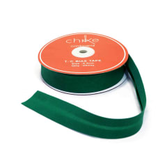 Sesgo VERDE BOTELLA 25MM (20 Mts)