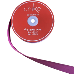 Sesgo FUCSIA 25MM (20 Mts)