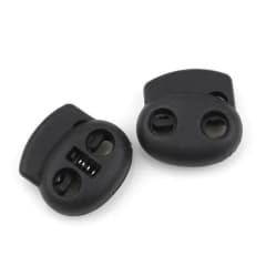 Tanca Doble Plano Negras (100 und)