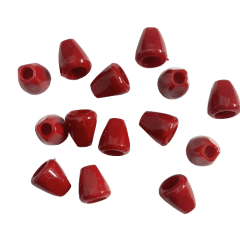 Tapa Nudos Rojos 1.5 cm (100 und)