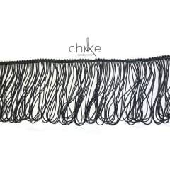 Fleco 15cm Negro 10 metros