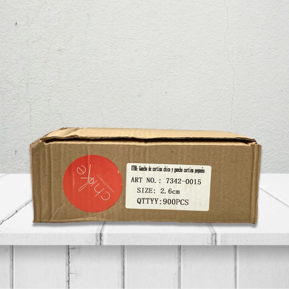 CAJA GANCHO CORTINA 2.6 CM2