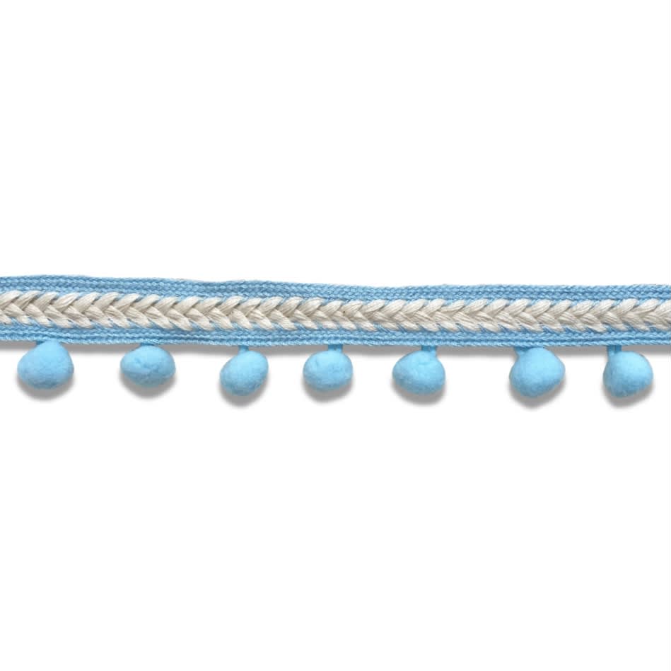 Fleco Pom pom trenza2