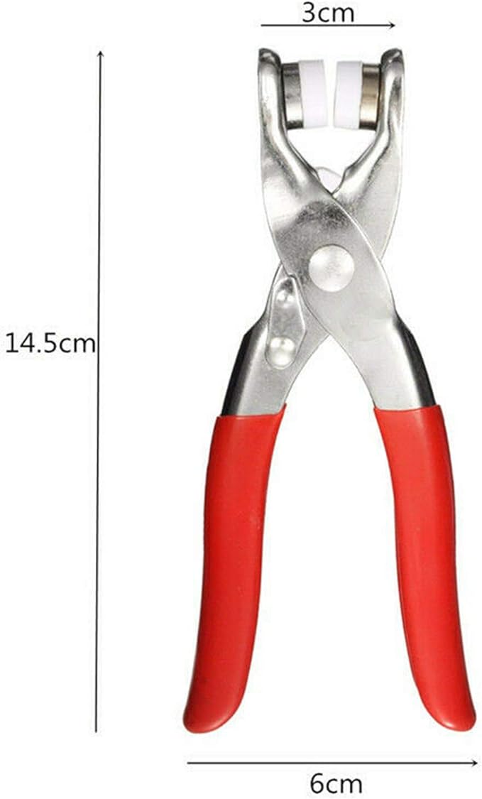 Set De Remachadora + 200 Broches Botones Snap Metal Colores2