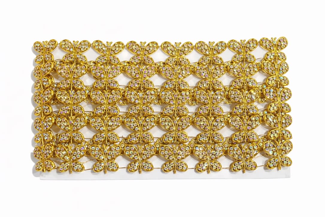 Adorno Fantasia Mariposa Oro 6706-0389A 0