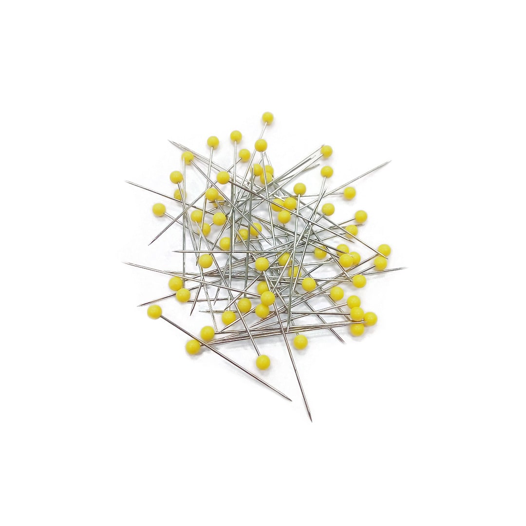 Alfiler Cabeza Amarilla SINGER (75 UN)2