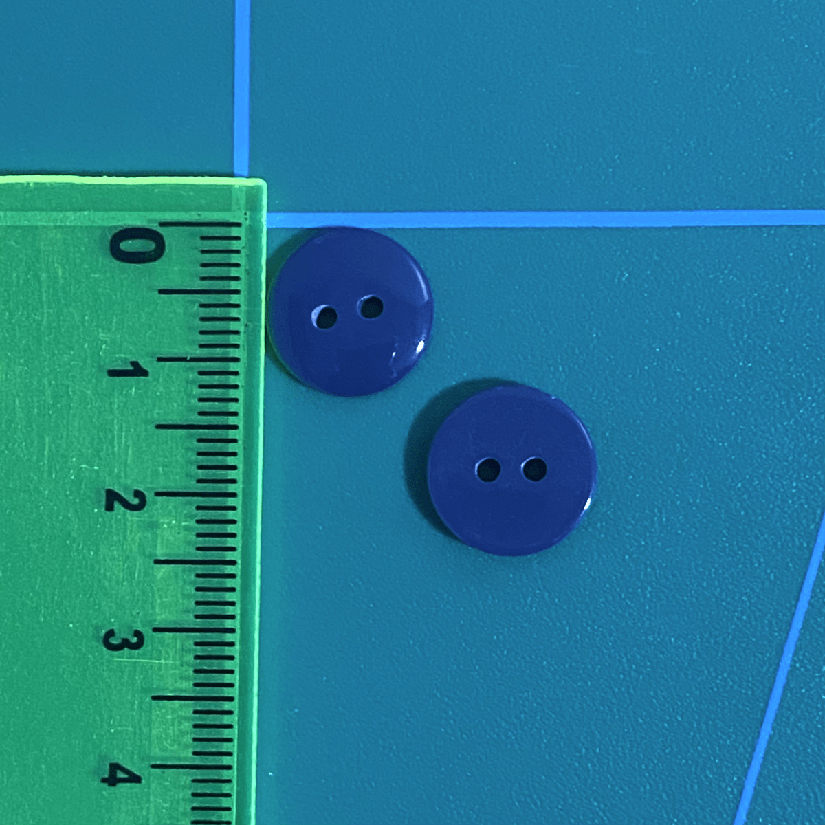 botón clásico (20 L-12 mm)144 unid. Azul Marino 1