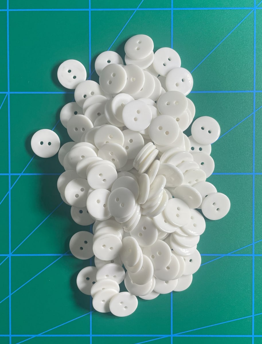 Botón Clásico Blanco (28 L-18 mm)2