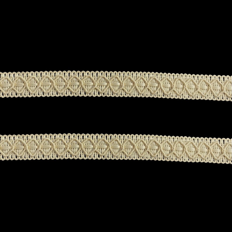 Pasamaneria Coco Crema 15mm 10yardas 1