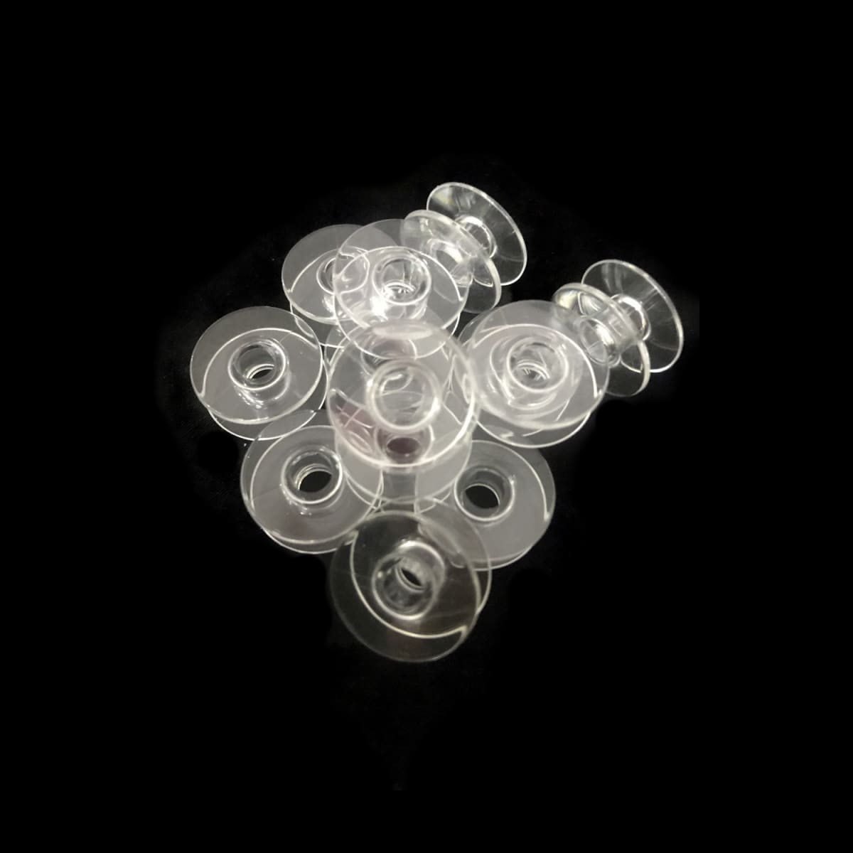 Carrete Industrial Plástico (Transparente) 1