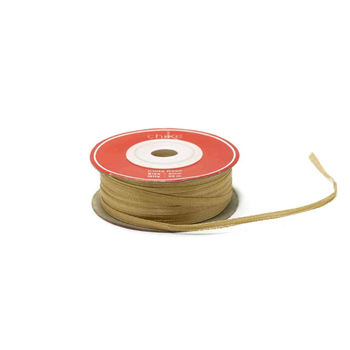 Cinta Bebé 3MM Beige 50 metros1