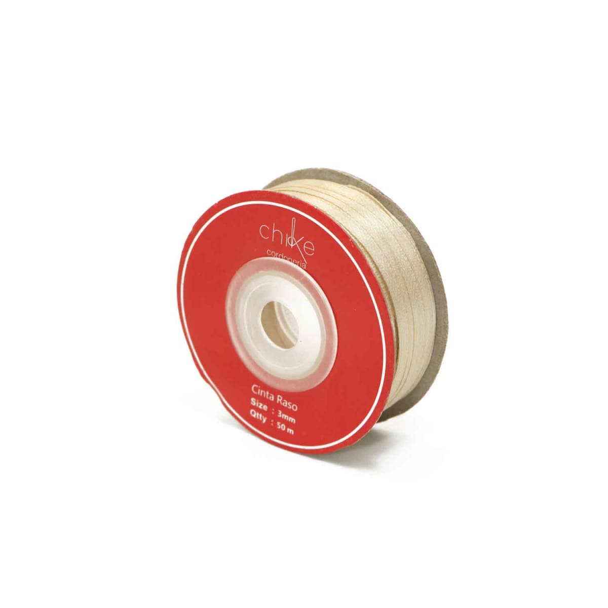 Cinta Bebé 3MM Crudo 50 Metros 1