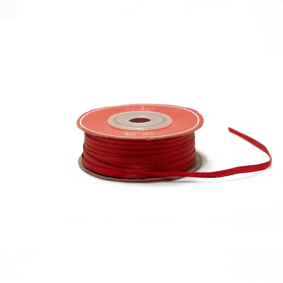 Cinta Bebé 3MM Rojo 50 Metros1