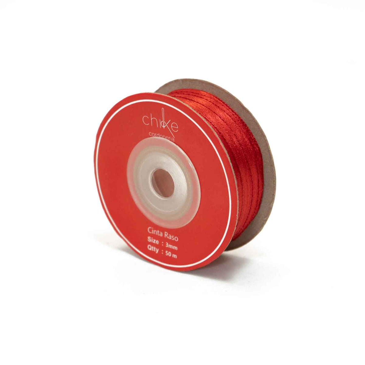 Cinta Bebé 3MM Rojo 50 Metros 1