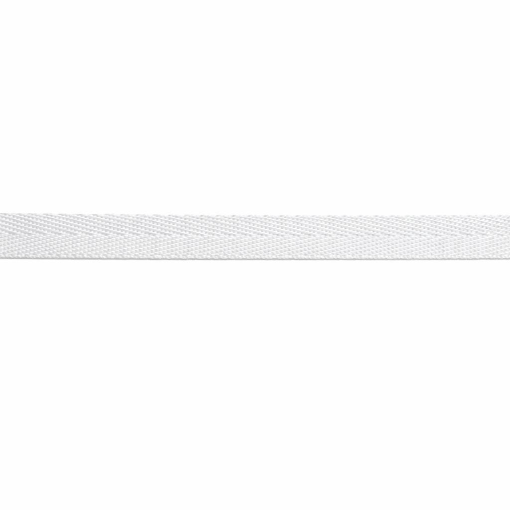 Cinta Espiga Poliéster 30mm. Blanco Rollo 50mts.1