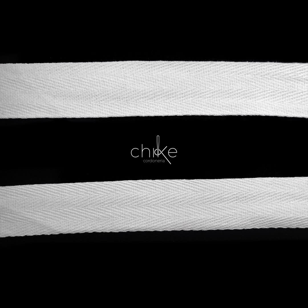 Cinta Espiga 25MM BLANCO (50 yds)2