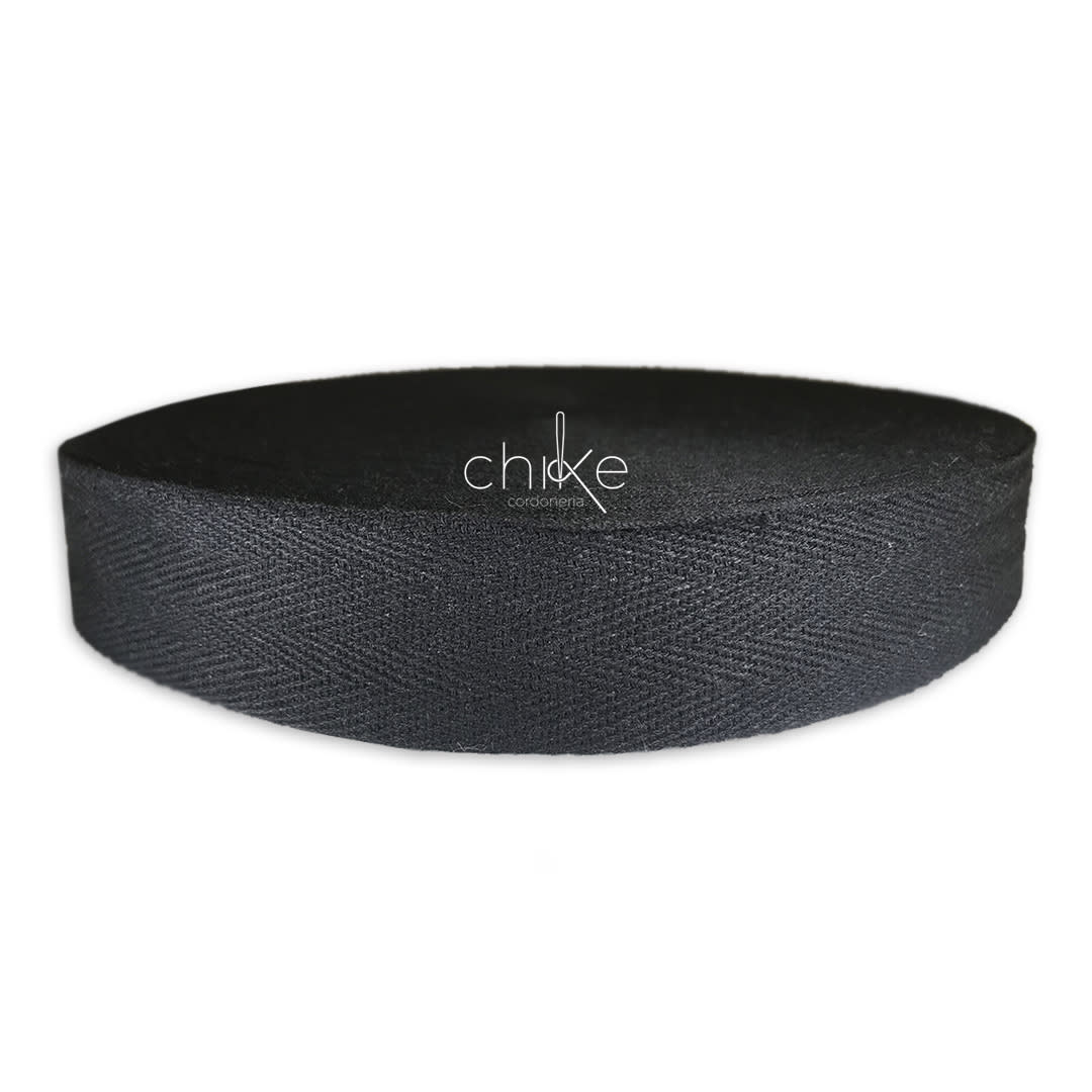 Cinta Espiga 30MM NEGRO (50 yds) 0