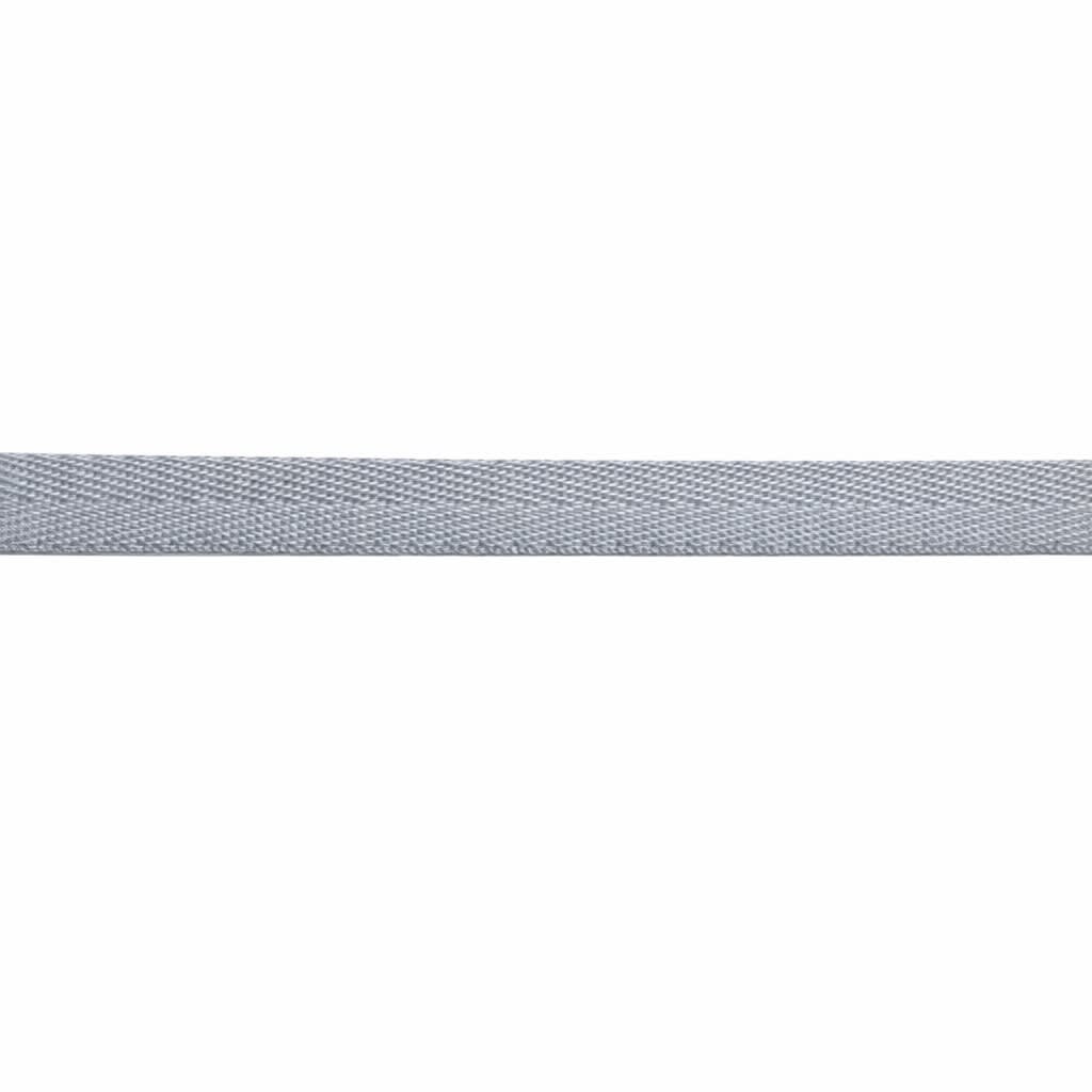 Cinta Espiga Poliéster 10mm. Gris Perla Rollo 100mts.1