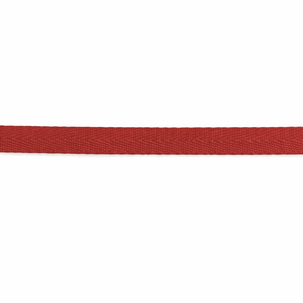 Cinta Espiga poliéster 15mm Rojo Rollo 50mts.1