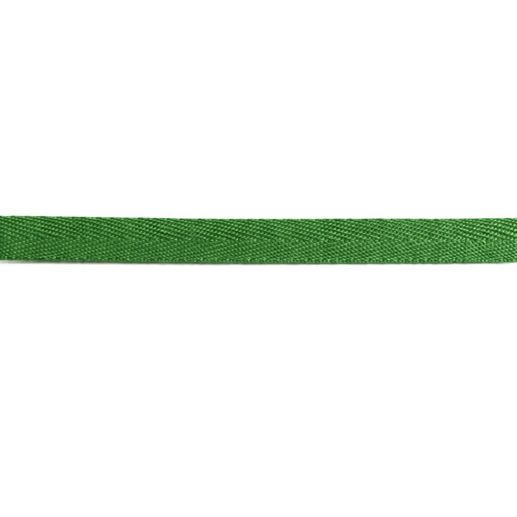 Cinta Espiga poliéster 15mm Verde Navidad Rollo 50mts.2
