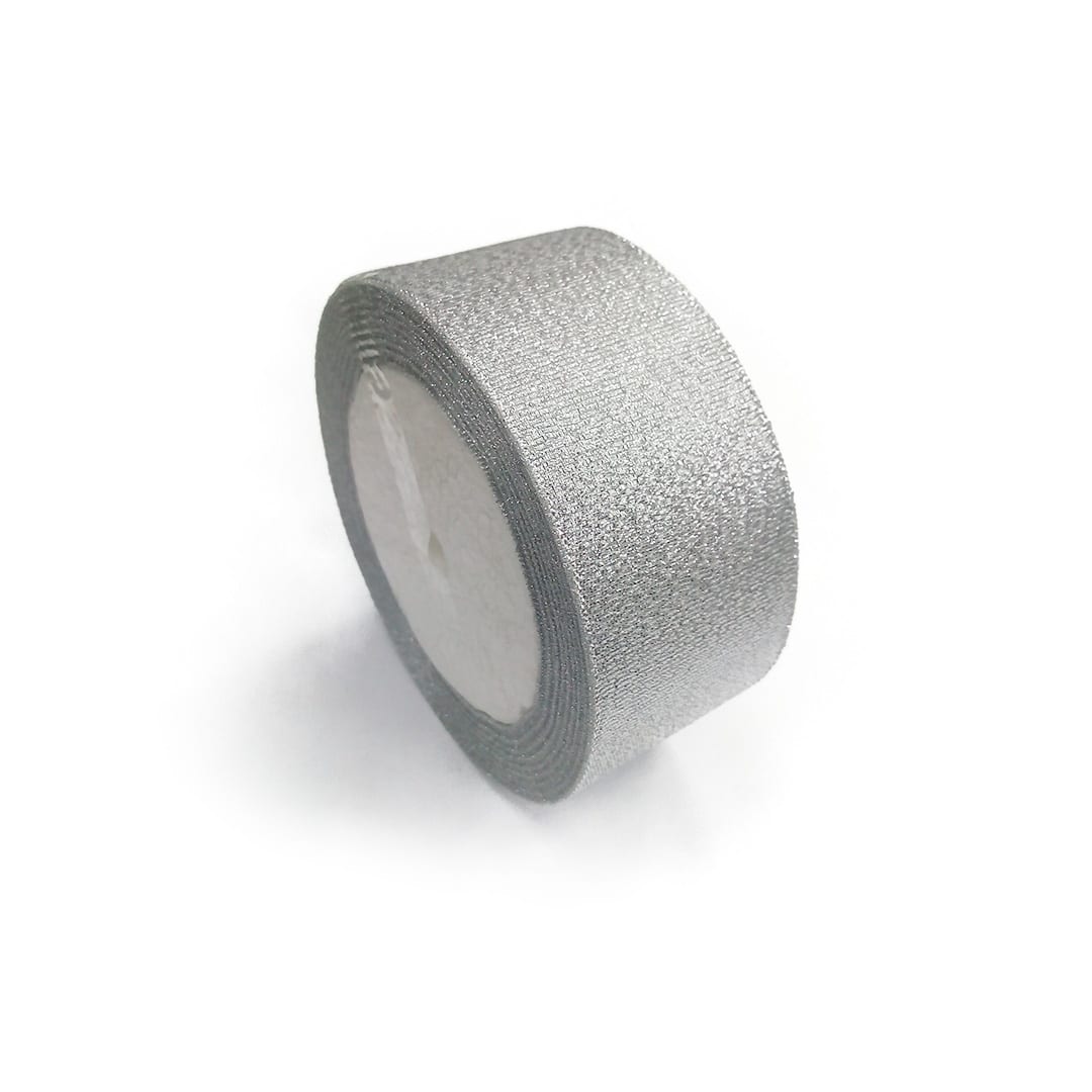 Cinta Matri Metalizado PLATA 38MM (Rollo 15 Mts) 0