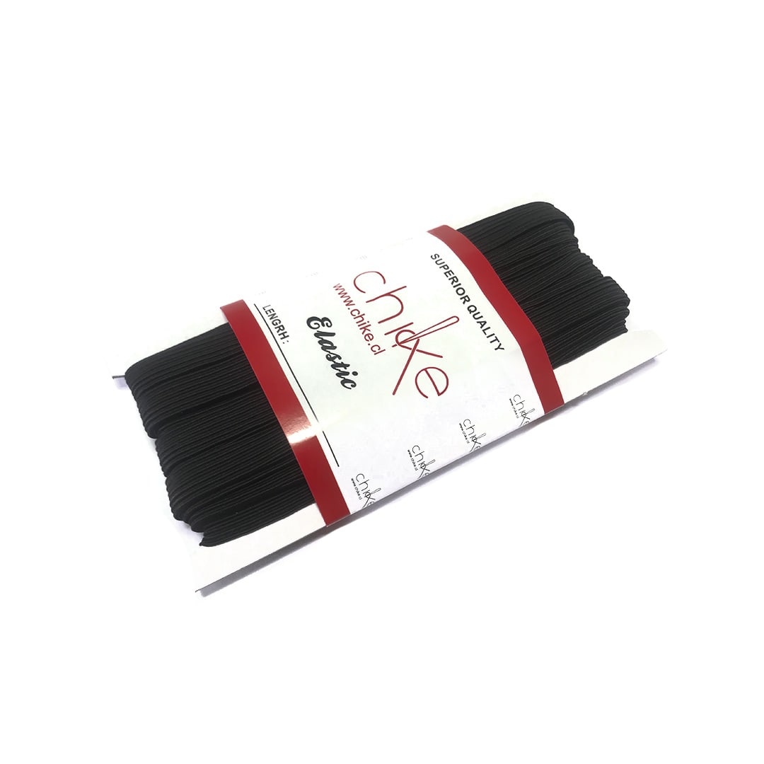 Elástico Negro 10MM (10 Mts) 1