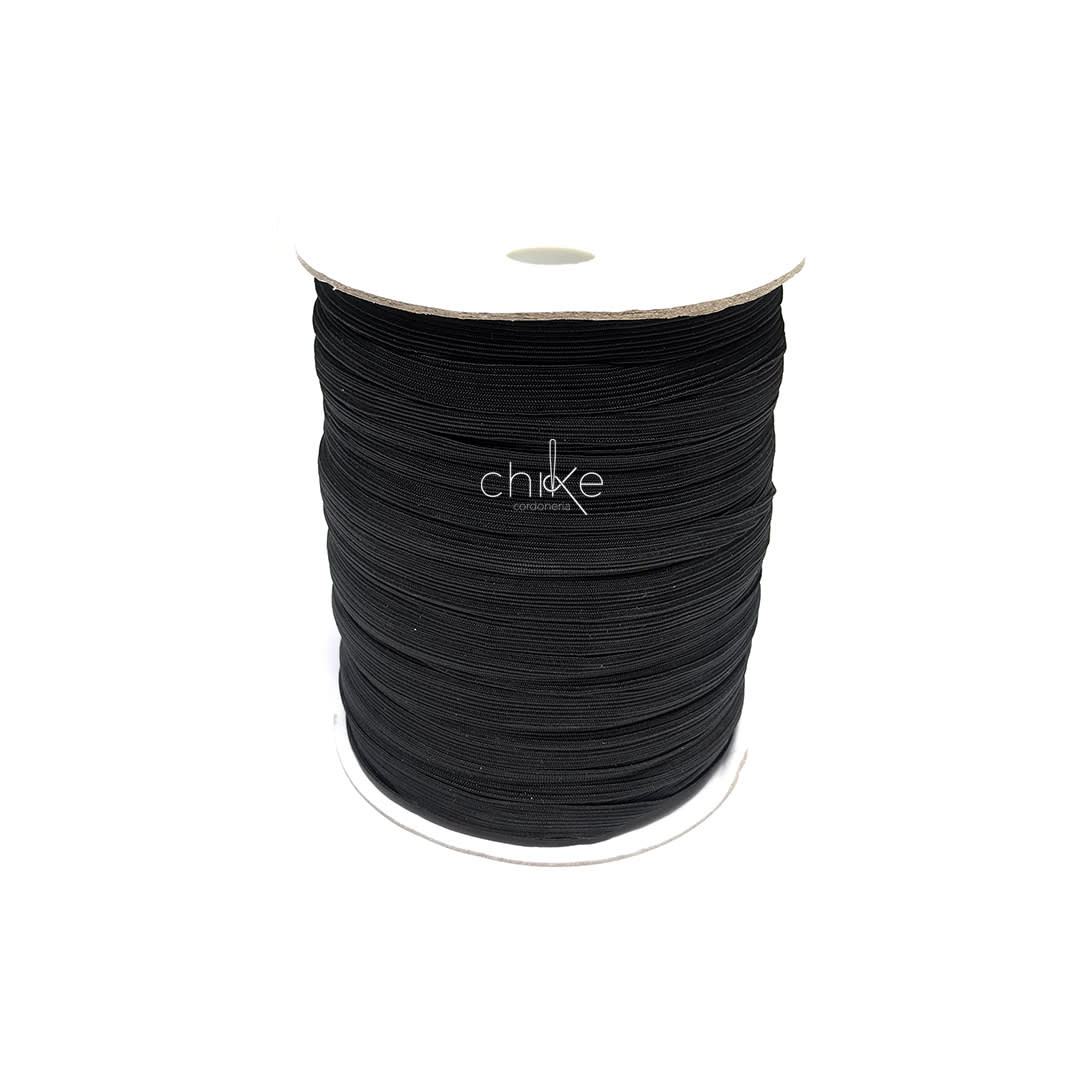 Elástico Negro 8MM (100 Mts) 0