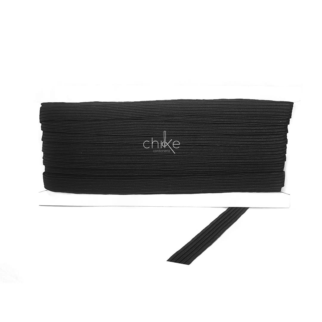 Elástico Negro 8MM (10 Mts)2