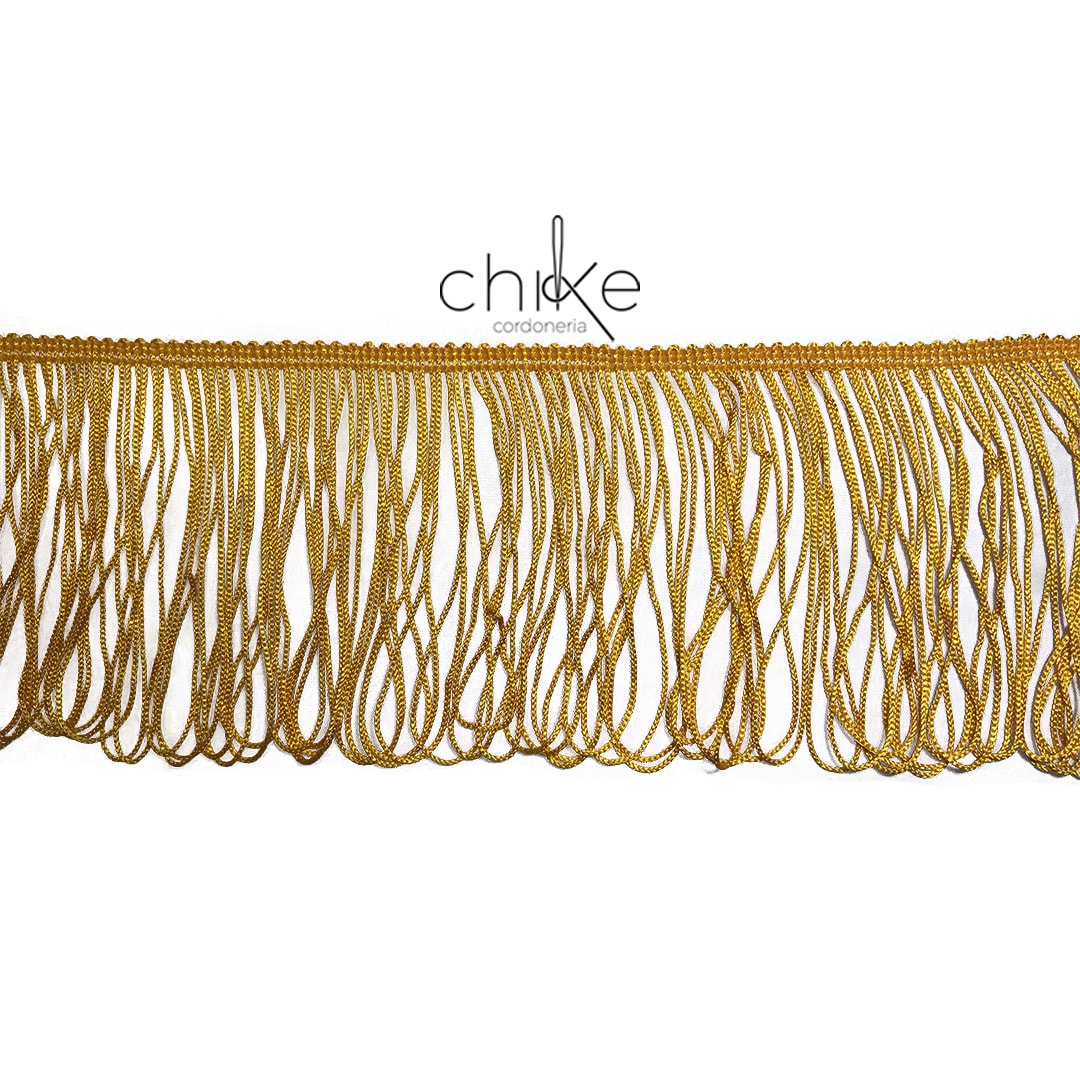 Flecos 10CM AMARILLO ORO (10 Mts)1