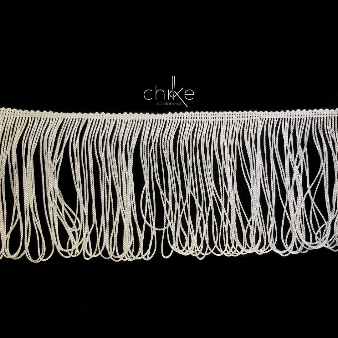 Flecos 10CM BLANCO (10 Mts)2