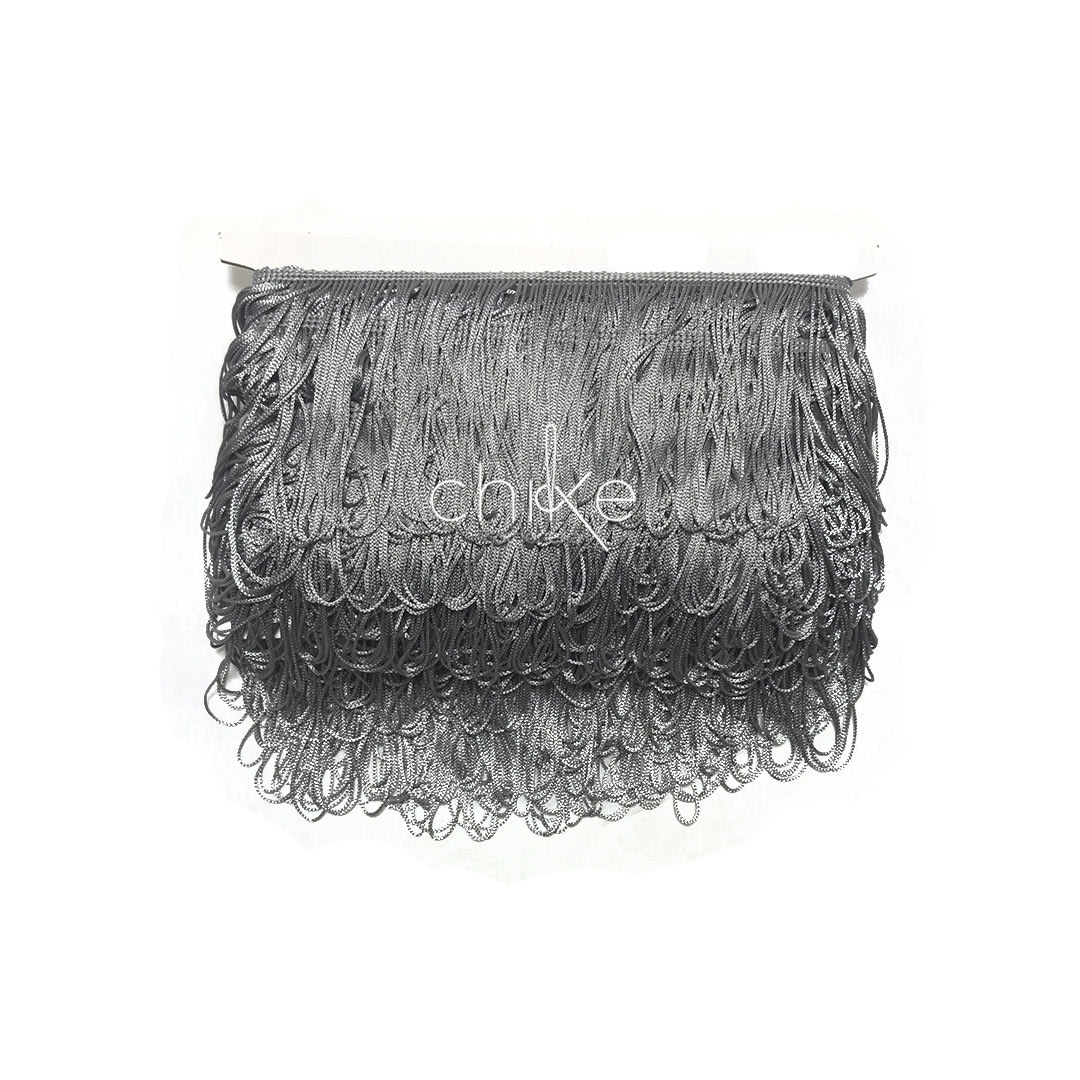 Flecos 10CM PLOMO PLATA (10 Mts) 0