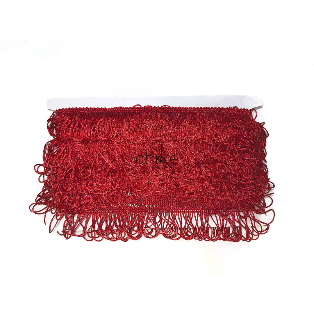 Flecos 4CM ROJO (10 Mts) 0