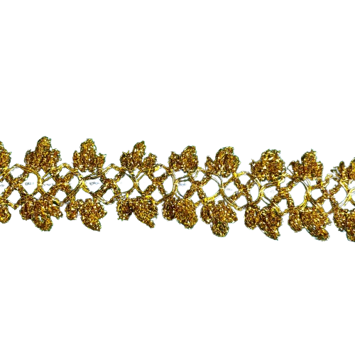 Pasamaneria Hoja Oro 30mm 10Y2