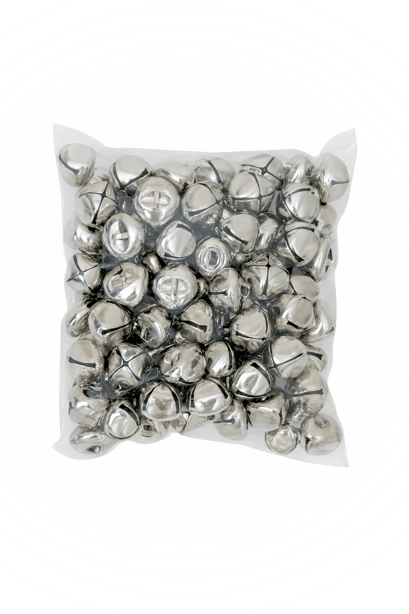 Cascabeles Plata 25mm 100 unidades3