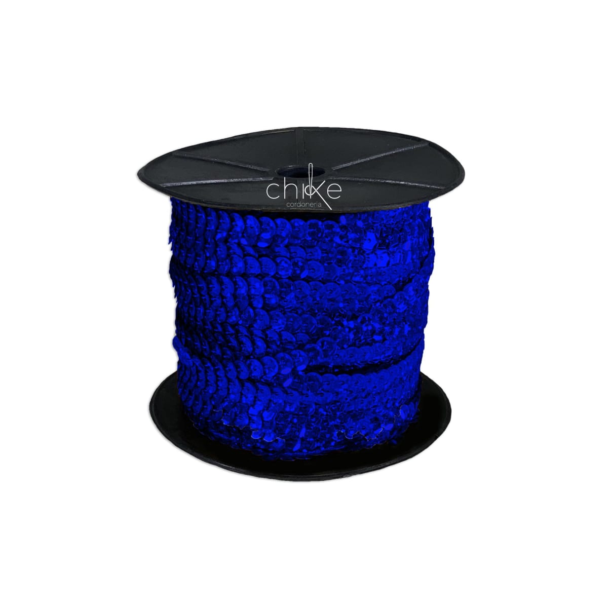 Cadena Lentejuelas Tornasol AZUL REY (80 Yardas) 0