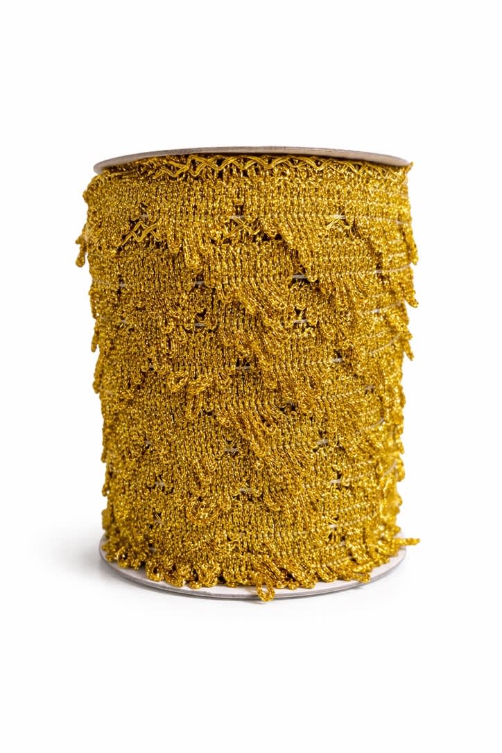 Metalizado Trinche Cadena Oro 40mm 30 metros 1