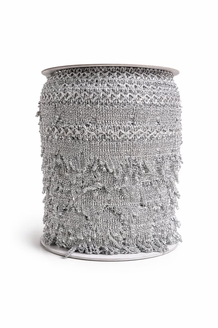 Metalizado Trinche Cadena Plata 40mm 30 metros2