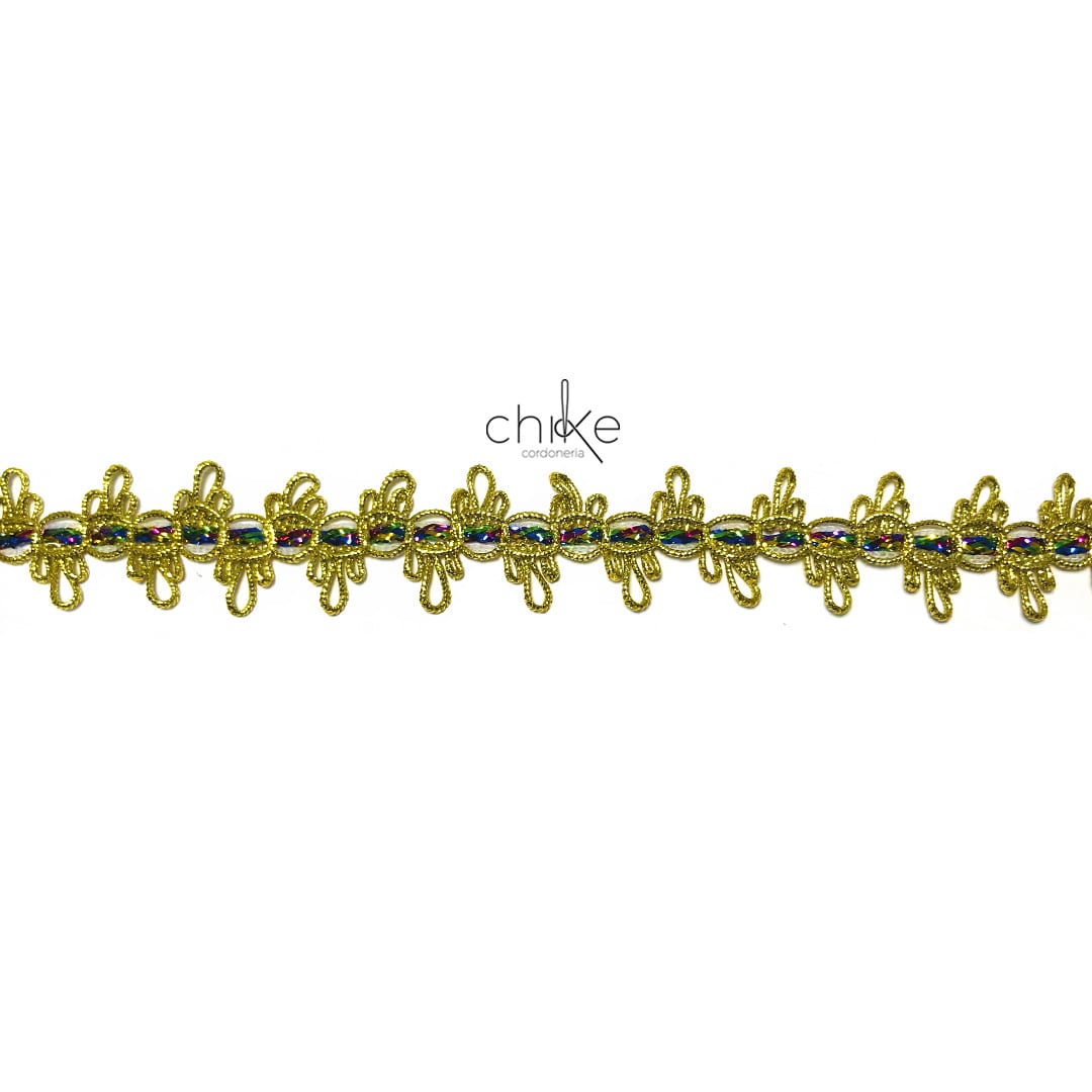 Pasacinta TORNASOL METALIZADO (10 Mts)2