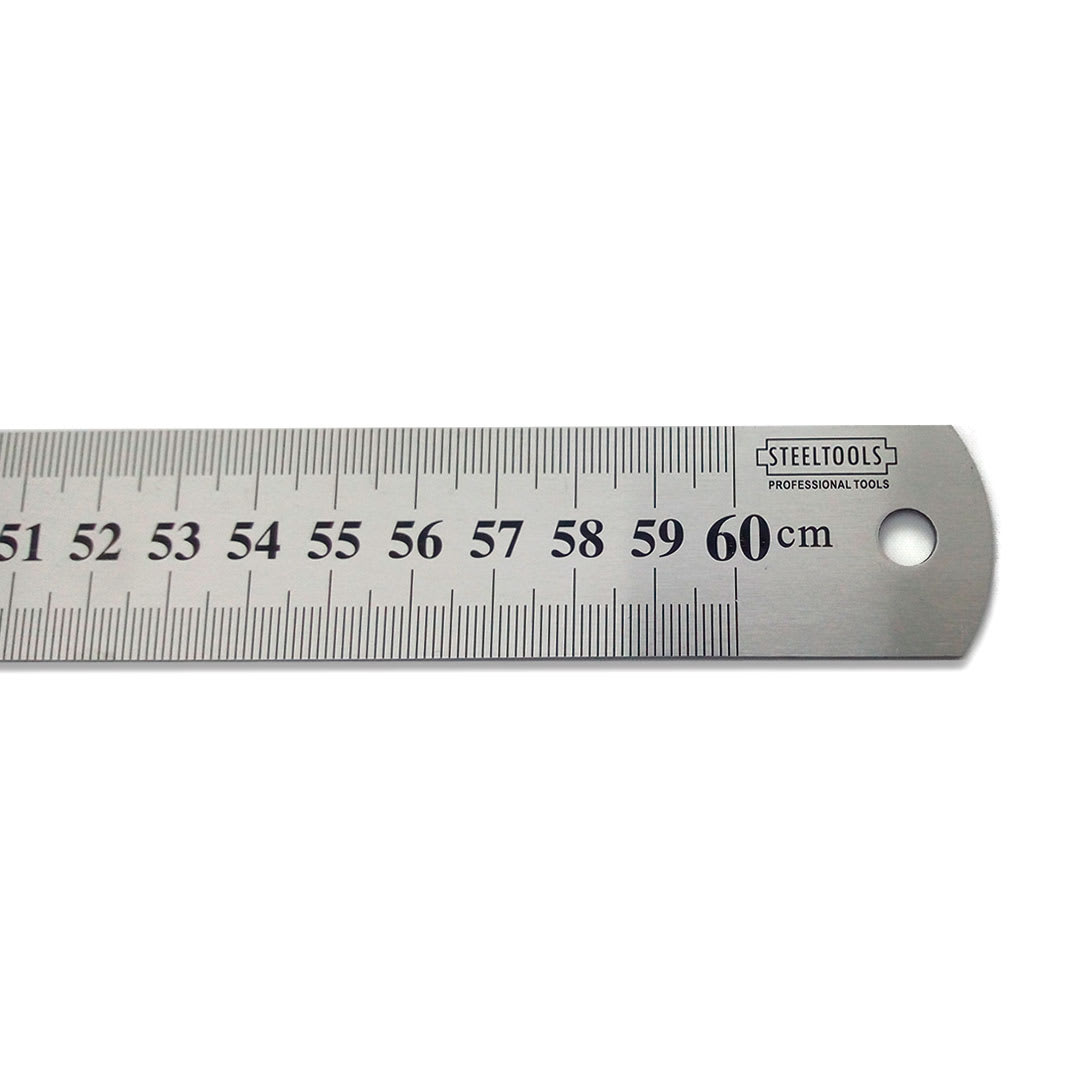 Regla Metalica 60 CM - 24 Pulgadas2
