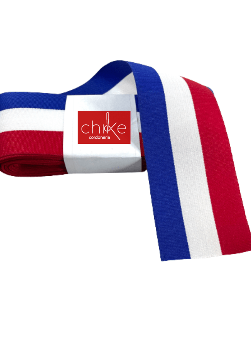 CINTA TRICOLOR PIEZA DE 10 METROS 6 CM 0